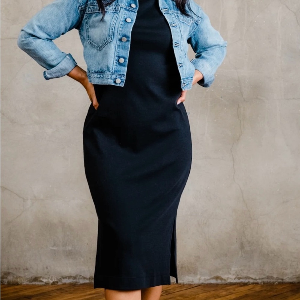 Black Maria Midi Dress M